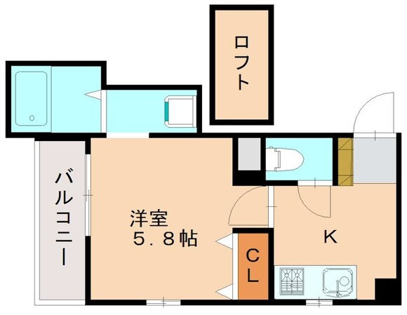 篠栗駅 徒歩5分 3階の物件間取画像